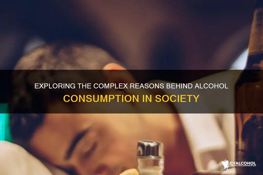 why people consume alcohol