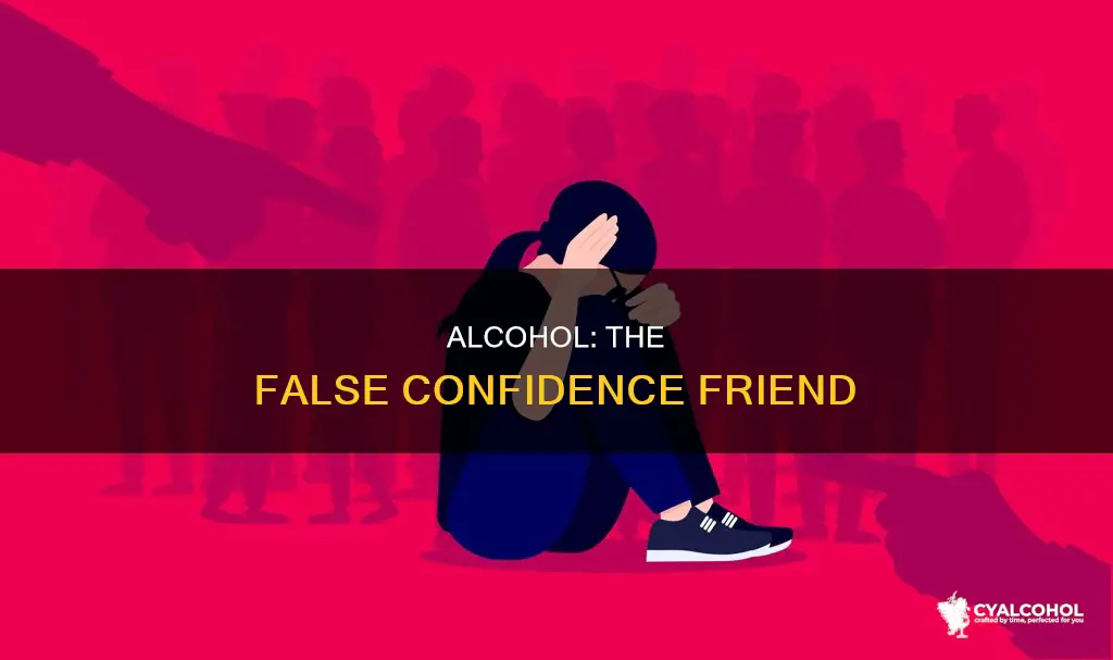 why people think they need alcohol to be confident