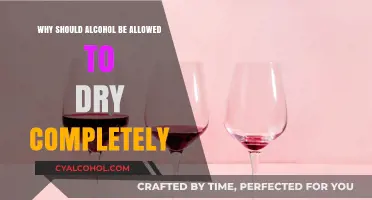 Why Alcohol Must Fully Dry: Essential Safety and Effectiveness Reasons