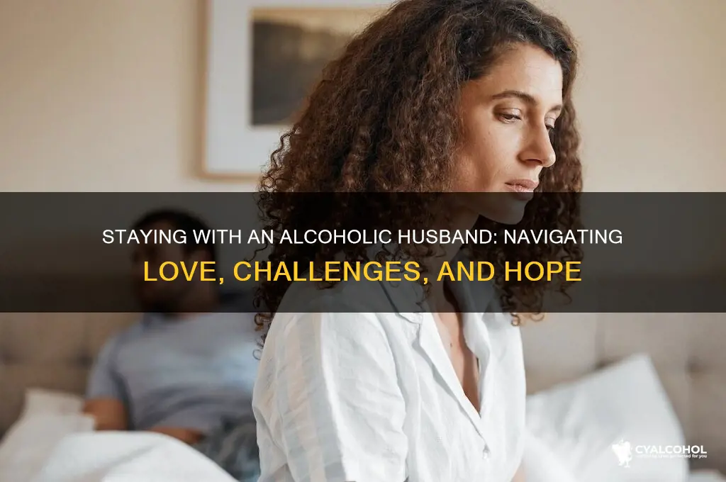 why should i stay with my alcoholic husband