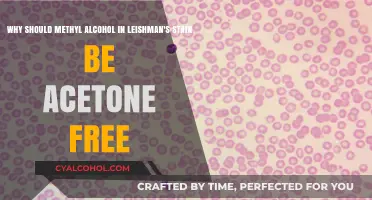Leishman's Stain: Why Methyl Alcohol Needs to Be Acetone-Free