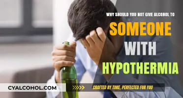 Alcohol and Hypothermia: A Dangerous Mix