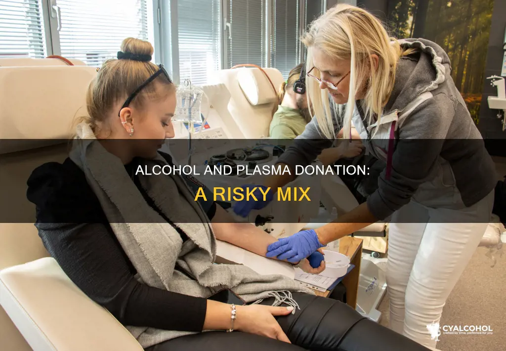 Alcohol After Plasma Donation
