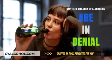 Denial in Teen Children of Alcoholics: Unraveling the Hidden Pain