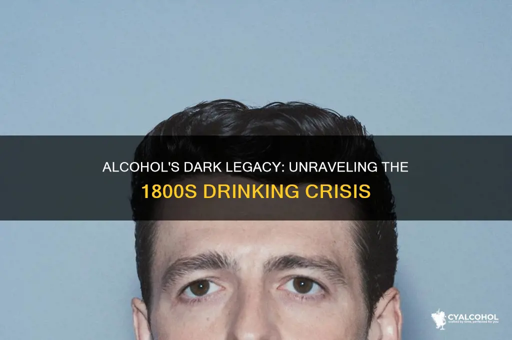 why was alcohol a problem in the 1800