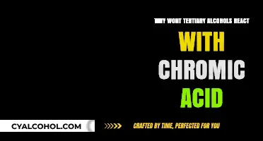 Why Tertiary Alcohols Resist Reaction with Chromic Acid: Explained