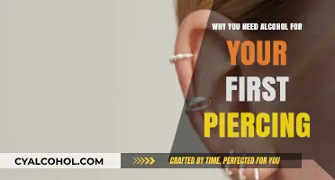 Alcohol and Piercings: Why It’s Essential for Your First Experience