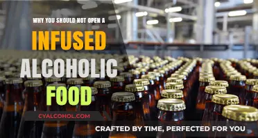 Infused Alcoholic Foods: A Recipe for Disaster