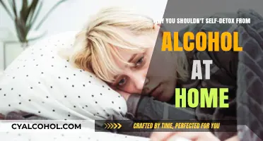 Alcohol Detox: Home Treatment is Risky