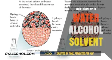 Why Alcohol Won't Dissolve in Water: Unraveling the Solvent Mystery