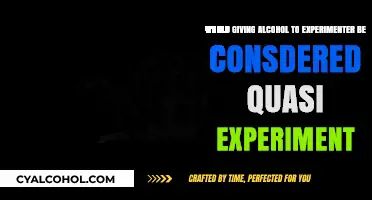 Exploring Quasi-Experiments: Alcohol and the Experimenter