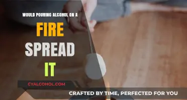 Pouring Alcohol on Fire: Does It Spread or Extinguish Flames?