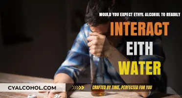 Why Does Ethyl Alcohol Mix with Water?