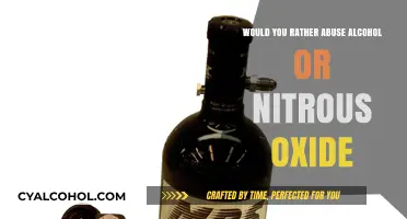 Alcohol vs. Nitrous Oxide: Weighing the Dangers of Substance Abuse