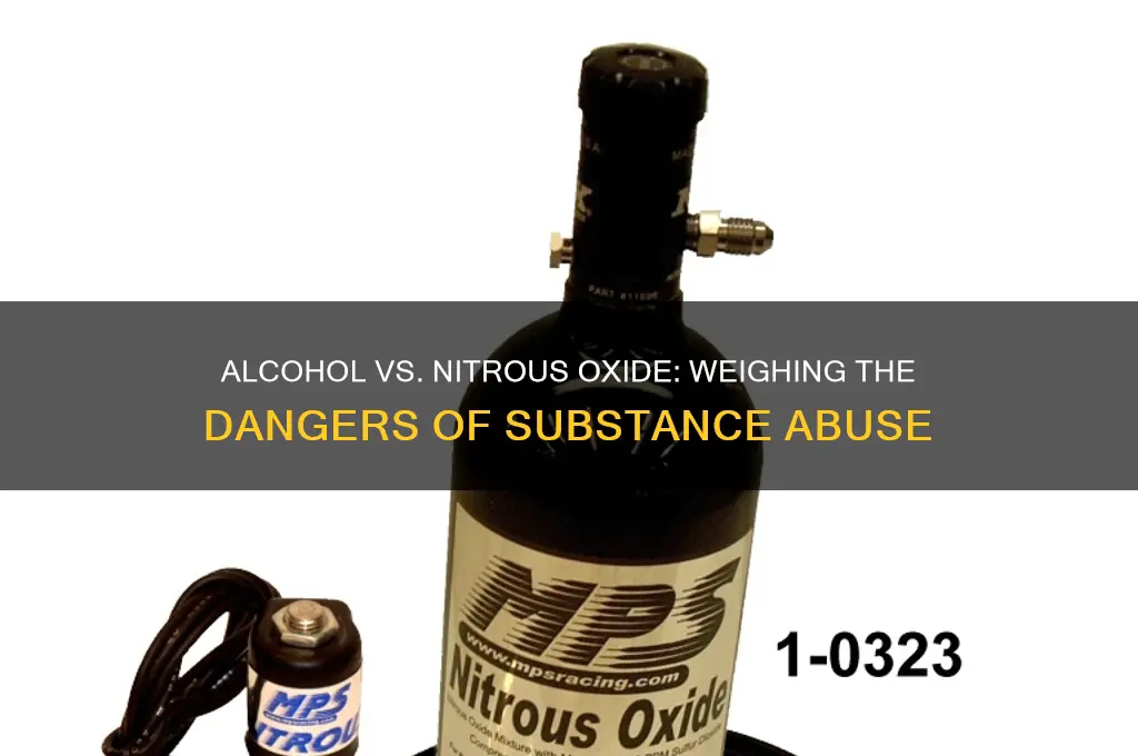 would you rather abuse alcohol or nitrous oxide